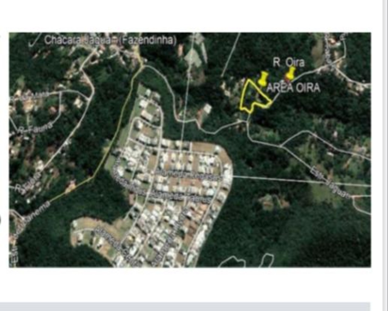 Área à venda em Chácara do Solar Ii (fazendinha), 6.938,5 m² – Santana de Parnaíba – Cód. 68179809