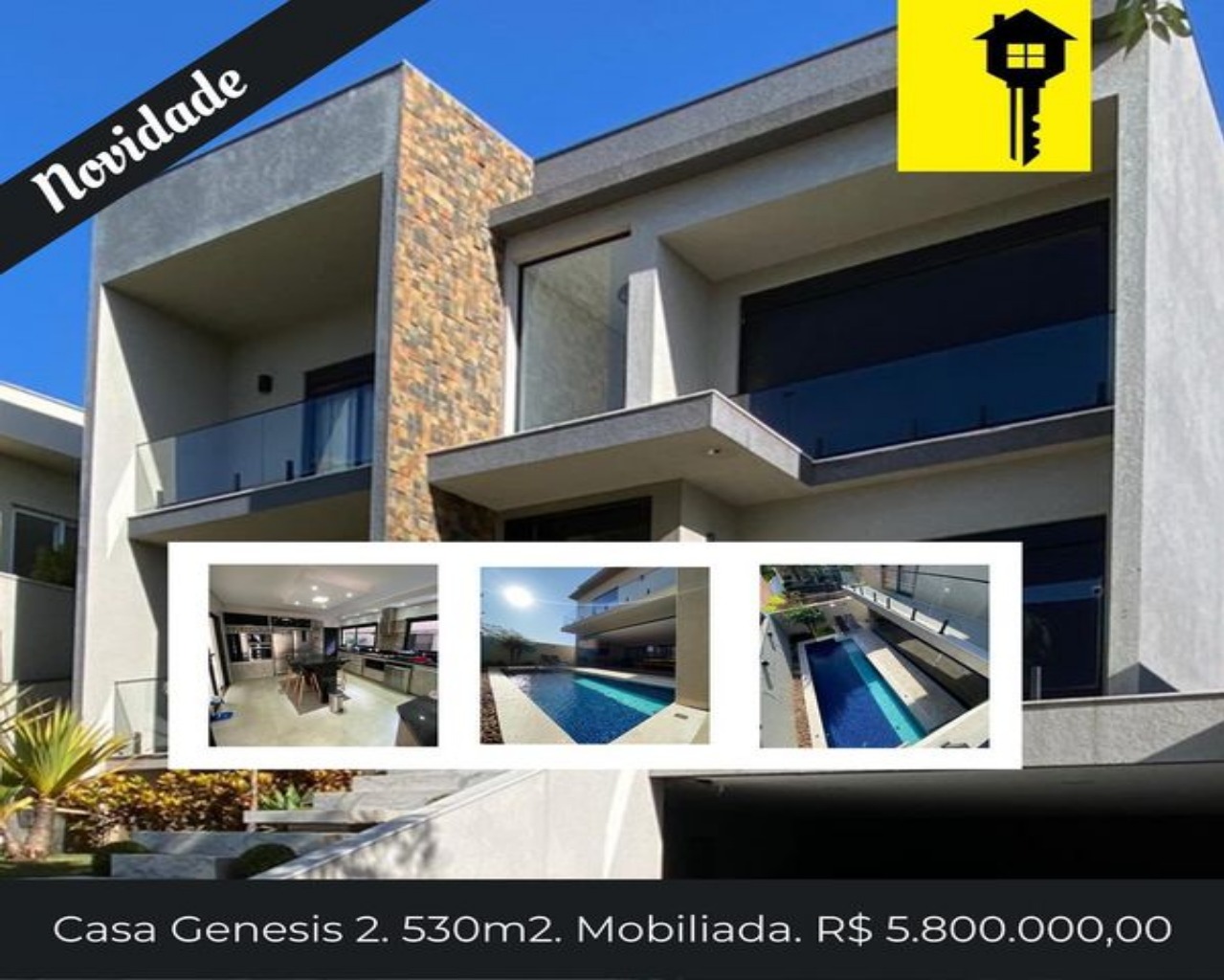 Casa à venda no Genesis 2, 530 m² – Alphaville, Santana de Parnaíba – Cód. 71009153 — imagem 1