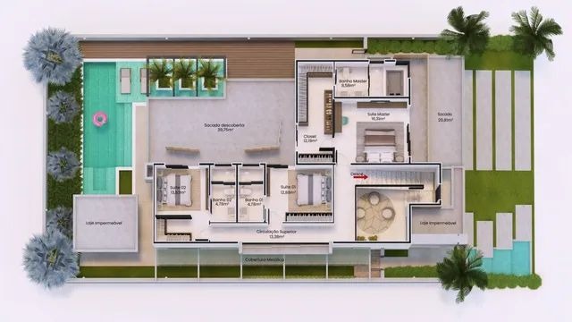 Casa à venda no Burle Marx, 350 m² – Alphaville, Santana de Parnaíba – Cód. 74375539 — imagem 8