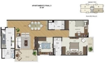 Apartamento à venda no Bonnard 307, 69 m² – Alphaville Empresarial, Barueri – Cód. 78230594 — imagem 21