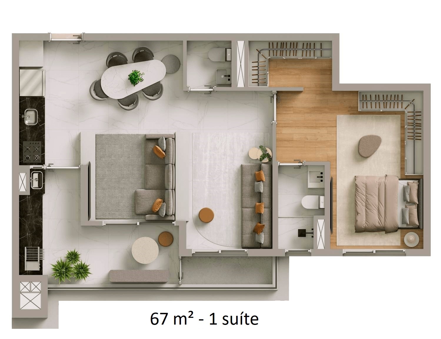 Apartamento à venda no Alpha Park, 67 m² – Aldeia, Barueri – Cód. 76032903 — imagem 23