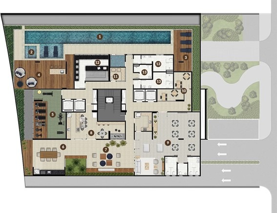 Apartamento à venda em Dezoito do Forte Empresarial/Alphaville., 46 m² – Barueri – Cód. 76288230 — imagem 10