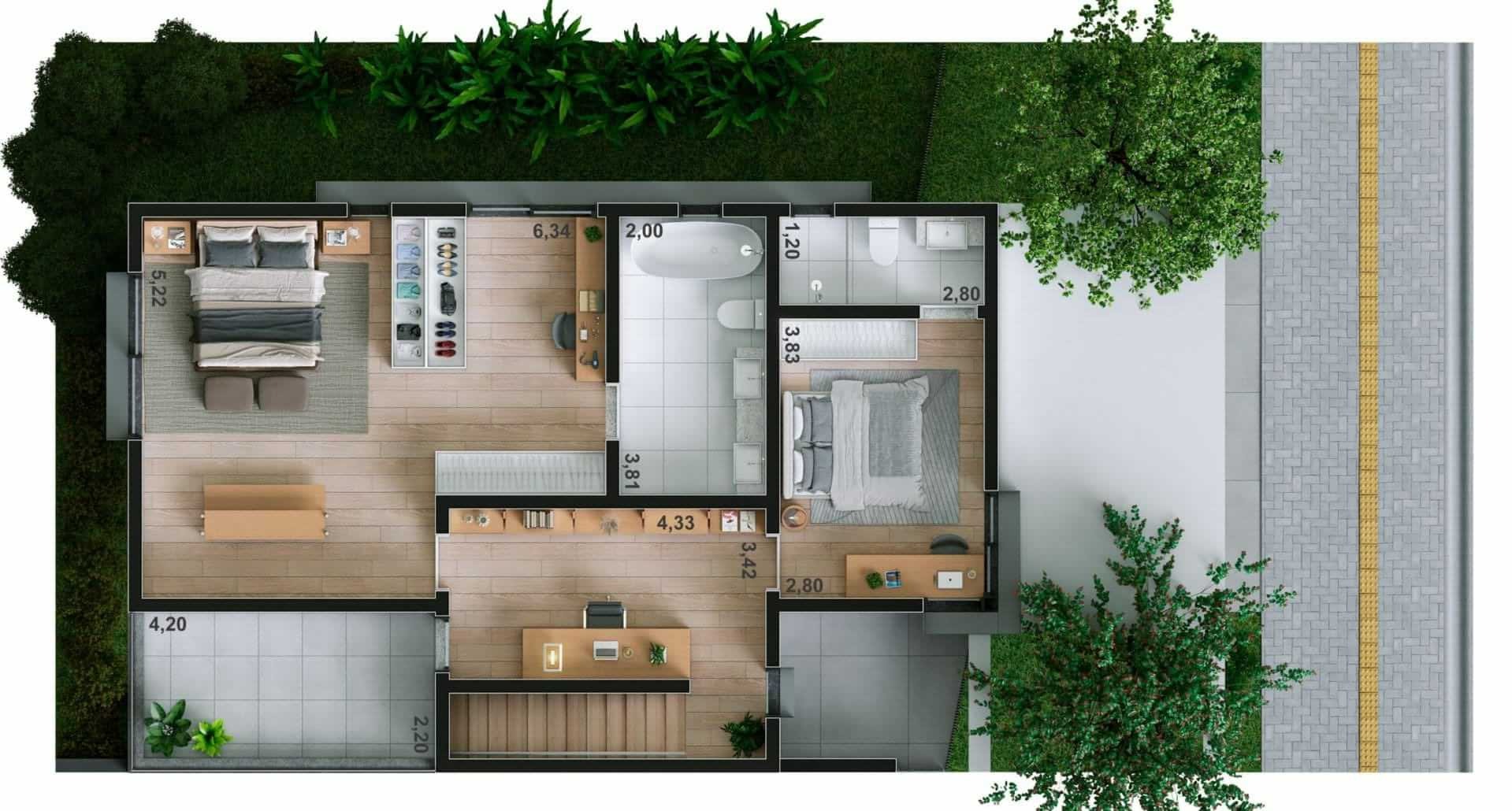 Casa à venda no Vista Alta, 176,32 m² – Tamboré, Santana de Parnaíba – Cód. 76733061 — imagem 8