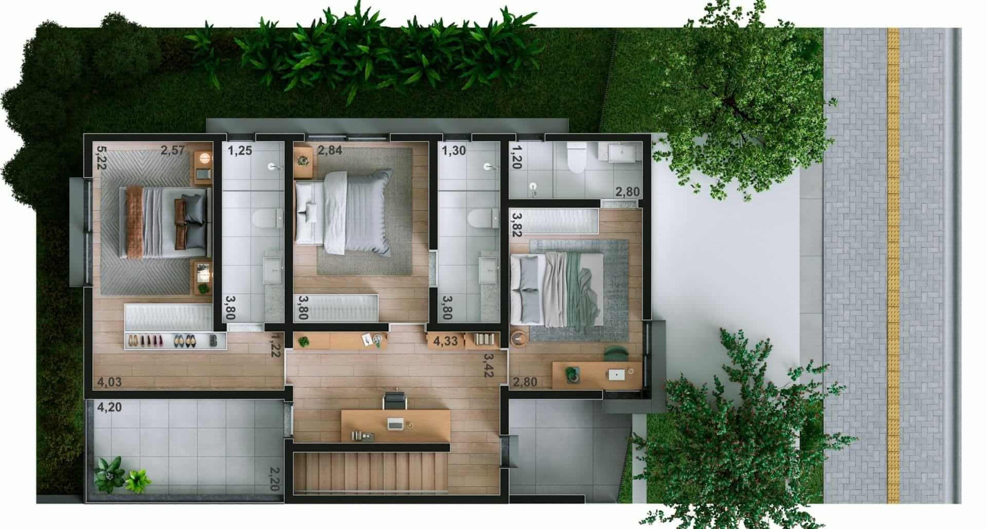 Casa à venda no Vista Alta, 176,32 m² – Tamboré, Santana de Parnaíba – Cód. 76733061 — imagem 7