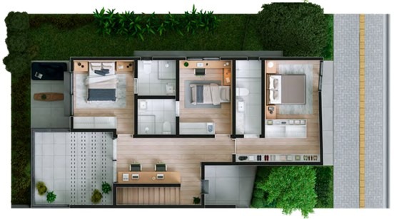 Casa à venda no Vista Alta, 169,95 m² – Tamboré, Santana de Parnaíba – Cód. 76733012 — imagem 9