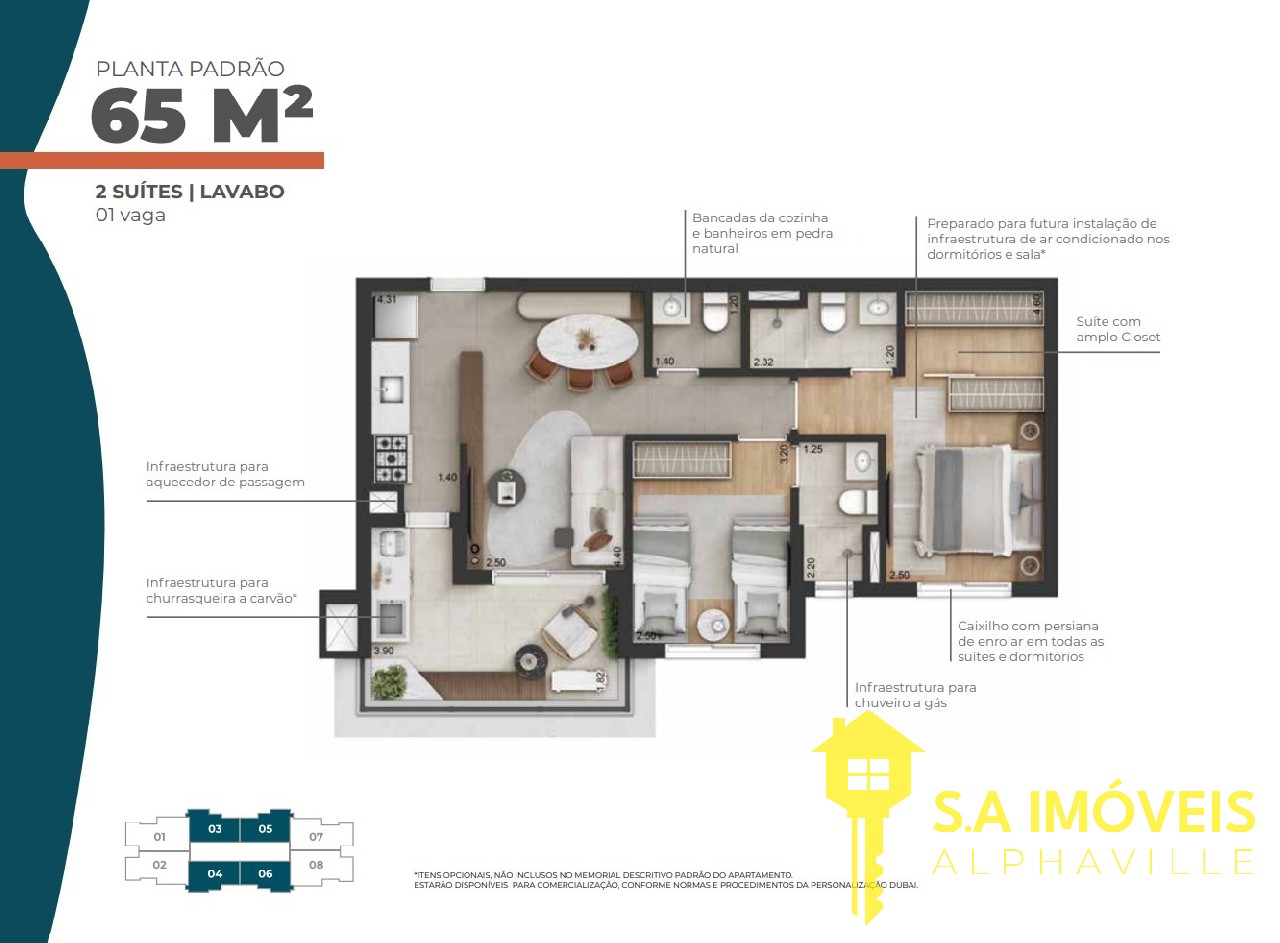 Apartamento à venda no Joy, 85 m² – Aldeia, Barueri – Cód. 76818517 — imagem 5