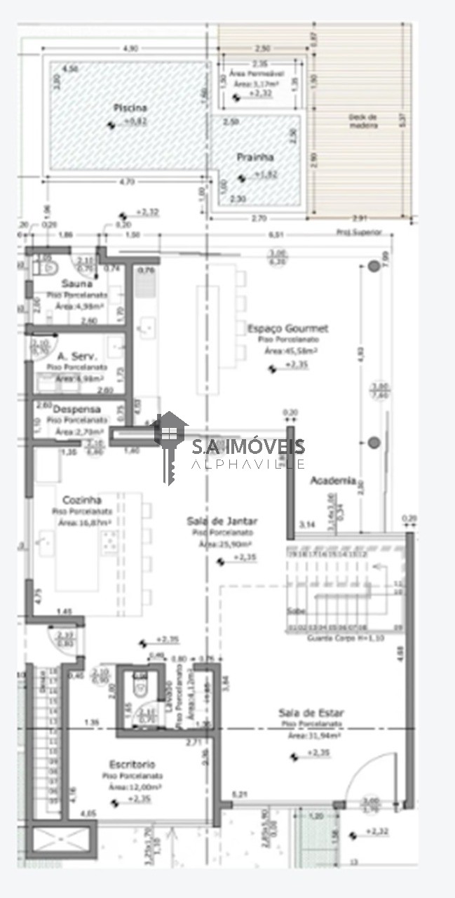 Casa à venda no Itahyê, 404 m² – Cidade Tamboré, Santana de Parnaíba – Cód. 77053703 — imagem 14
