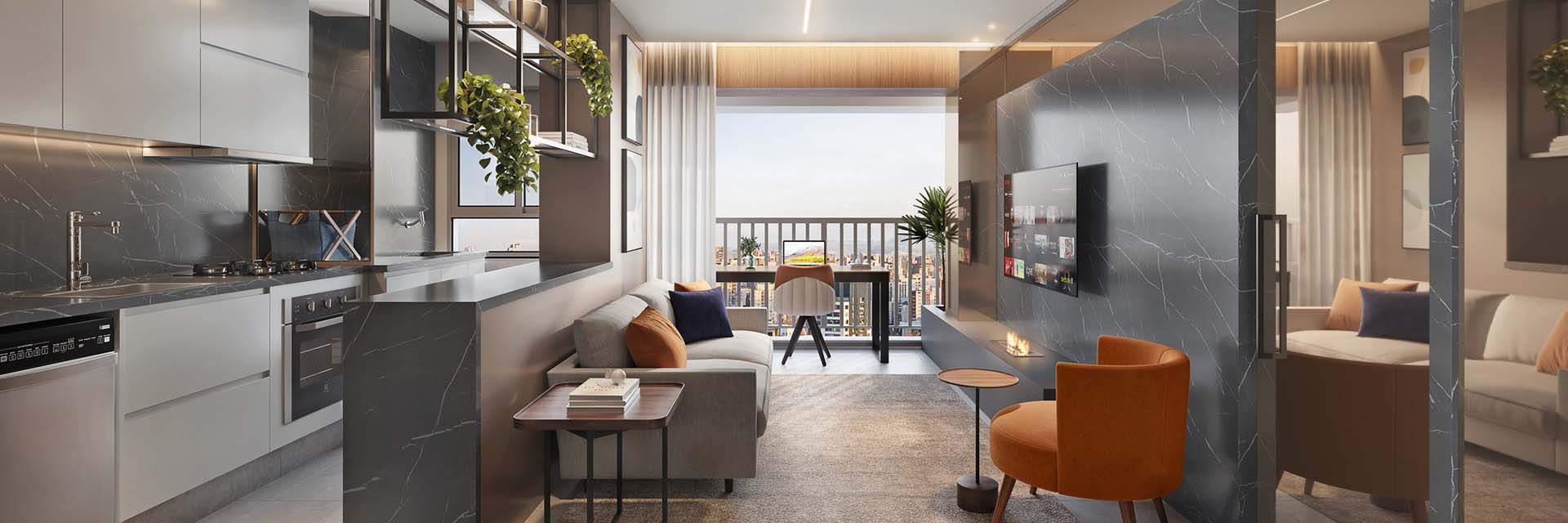 Apartamento à venda em Alphaville Centro Industrial e Empresarial/Alphaville., 53 m² – Barueri – Cód. 77166376 — imagem 2