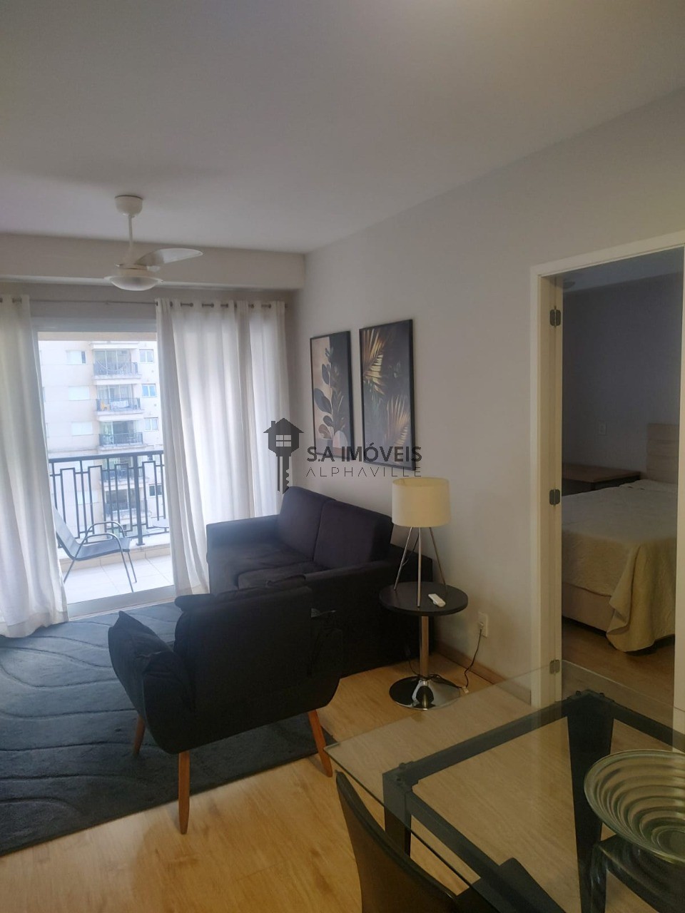 Apartamento para locação no Alpha Park, 50 m² – Sítio Tamboré Alphaville, Barueri – Cód. 77279178 — imagem 1