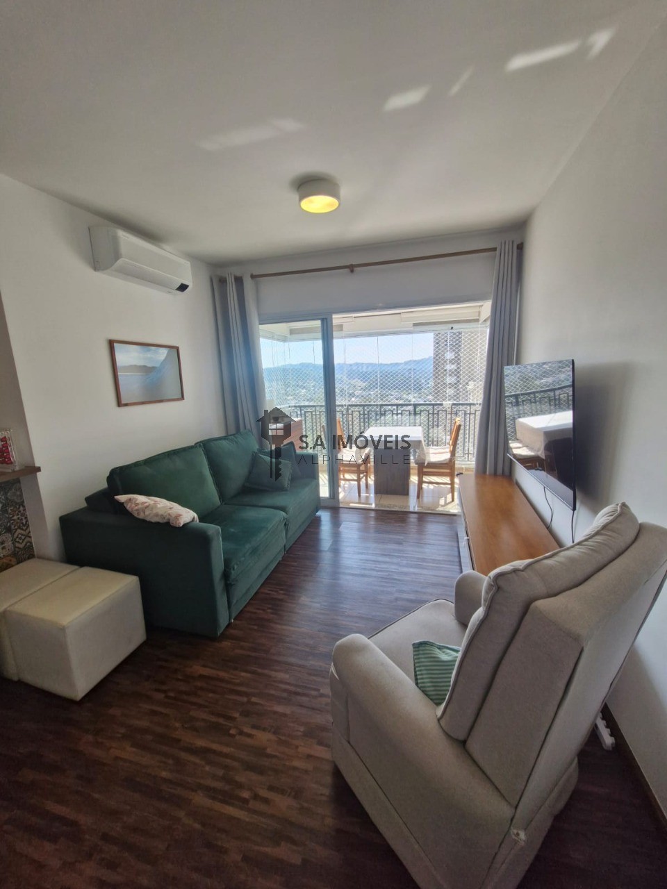 Apartamento para locação no Alpha Park, 51 m² – Sítio Tamboré Alphaville, Barueri – Cód. 77484796 — imagem 1