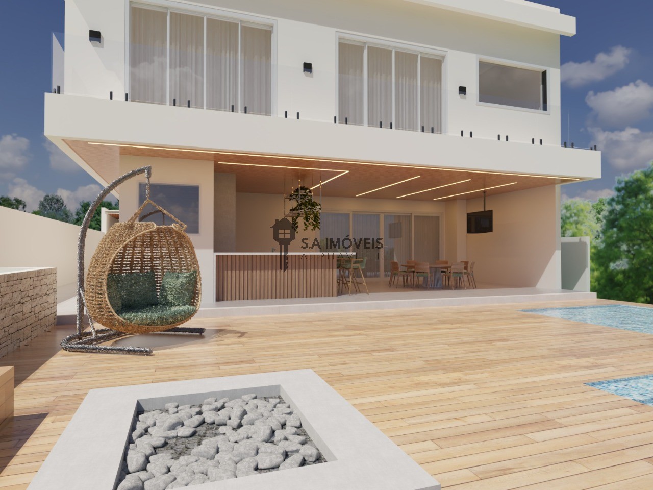 Casa à venda no Campos do Conde Alphaville, 460 m² – Tamboré, Santana de Parnaíba – Cód. 77447900 — imagem 3