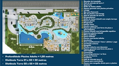 Apartamento à venda no Acqua Park, 73 m² – Barueri – Cód. 77814621