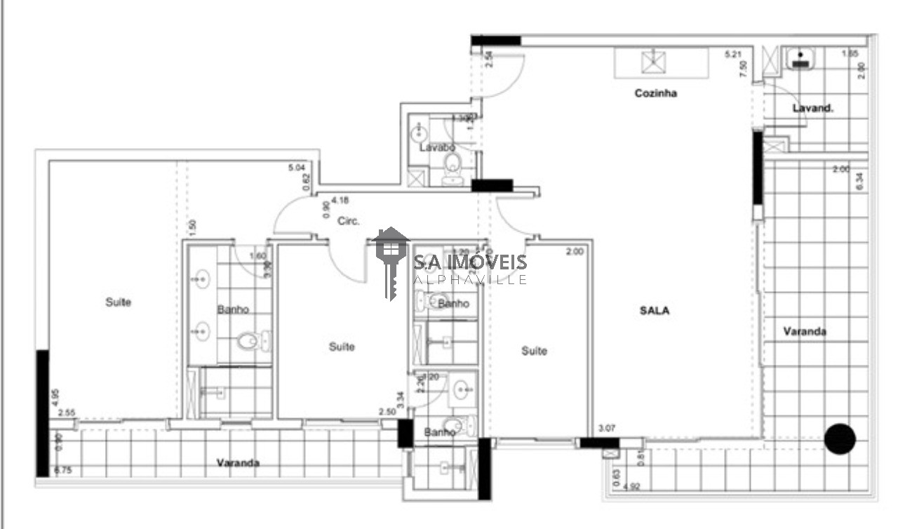 Apartamento à venda no Vedara, 120 m² – Centro Comercial Jubran, Barueri – Cód. 77873919 — imagem 6