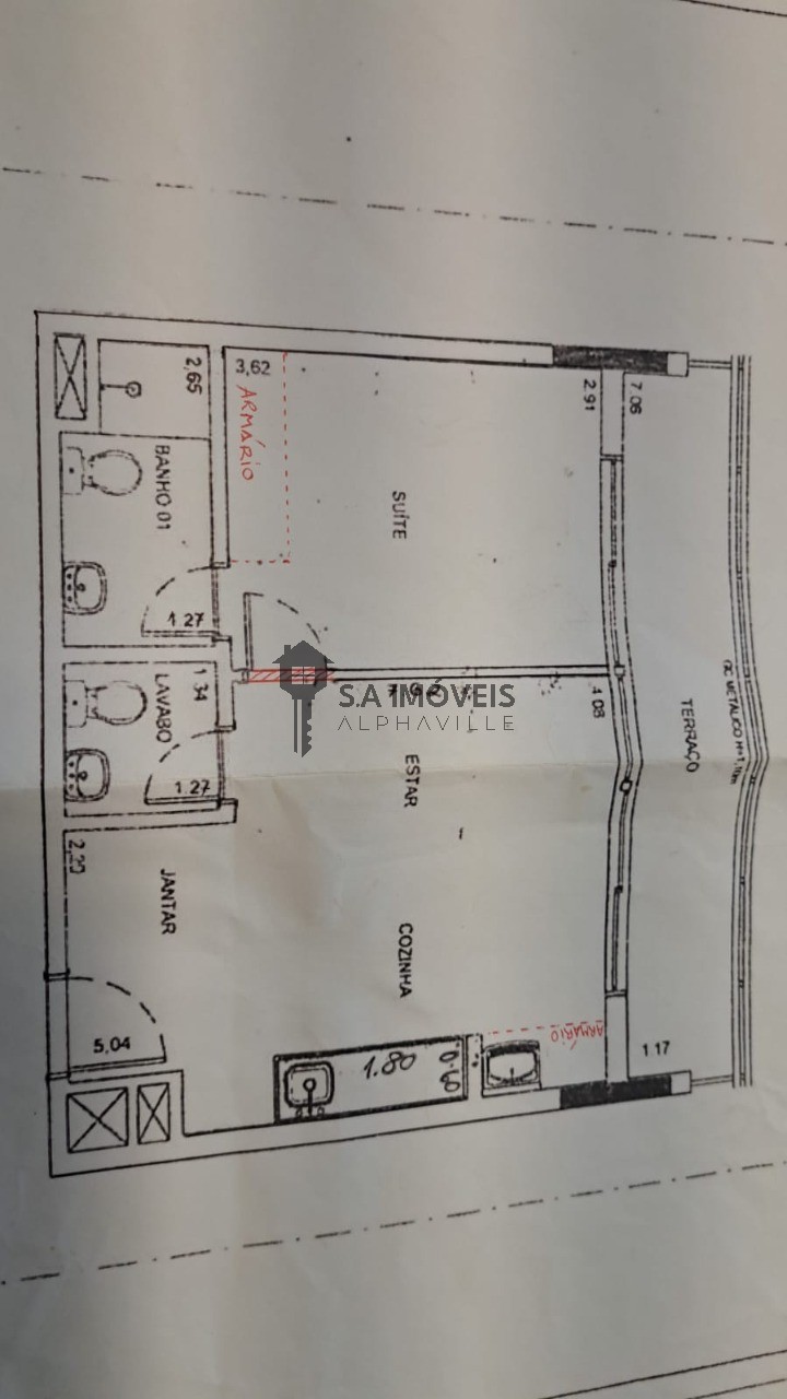 Apartamento para locação no Trix, 50 m² – Tamboré, Santana de Parnaíba – Cód. 77848620 — imagem 16