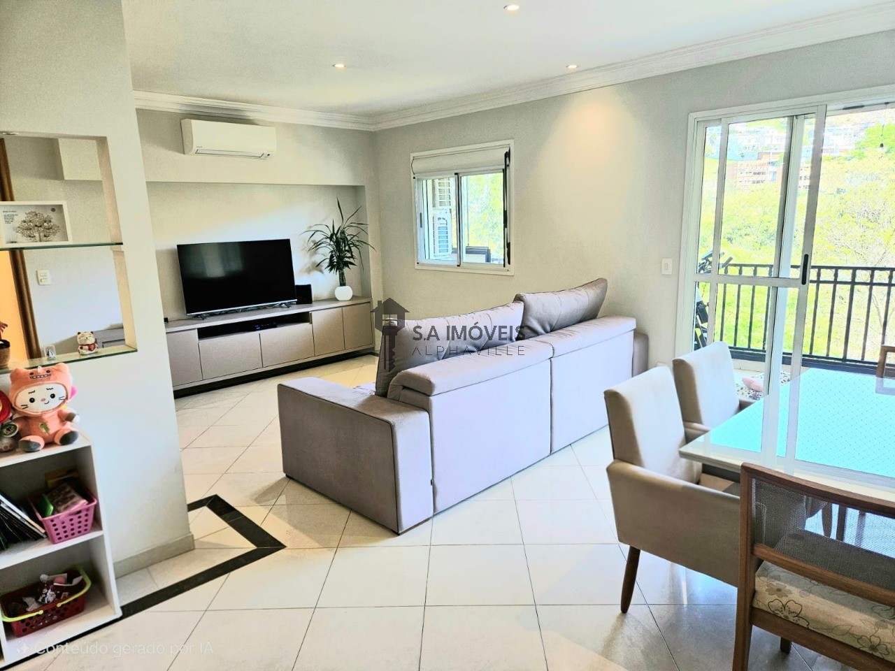 Apartamento à venda no Parque Tamboré, 139 m² – Tamboré, Santana de Parnaíba – Cód. 77854475 — imagem 1