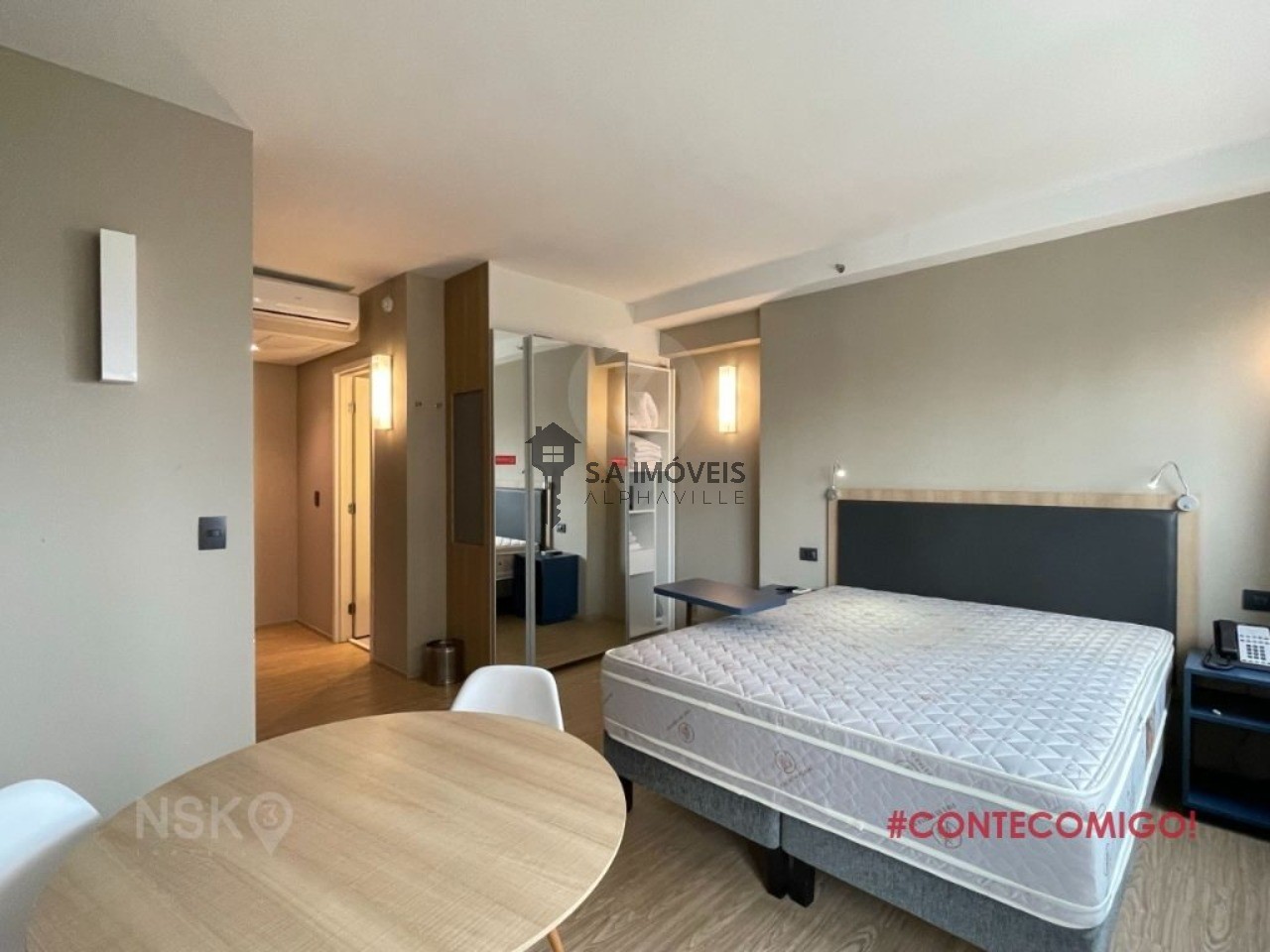 Apartamento para locação em Alphaville Centro Industrial e Empresarial/Alphaville., 29 m² – Barueri – Cód. 78367471 — imagem 3