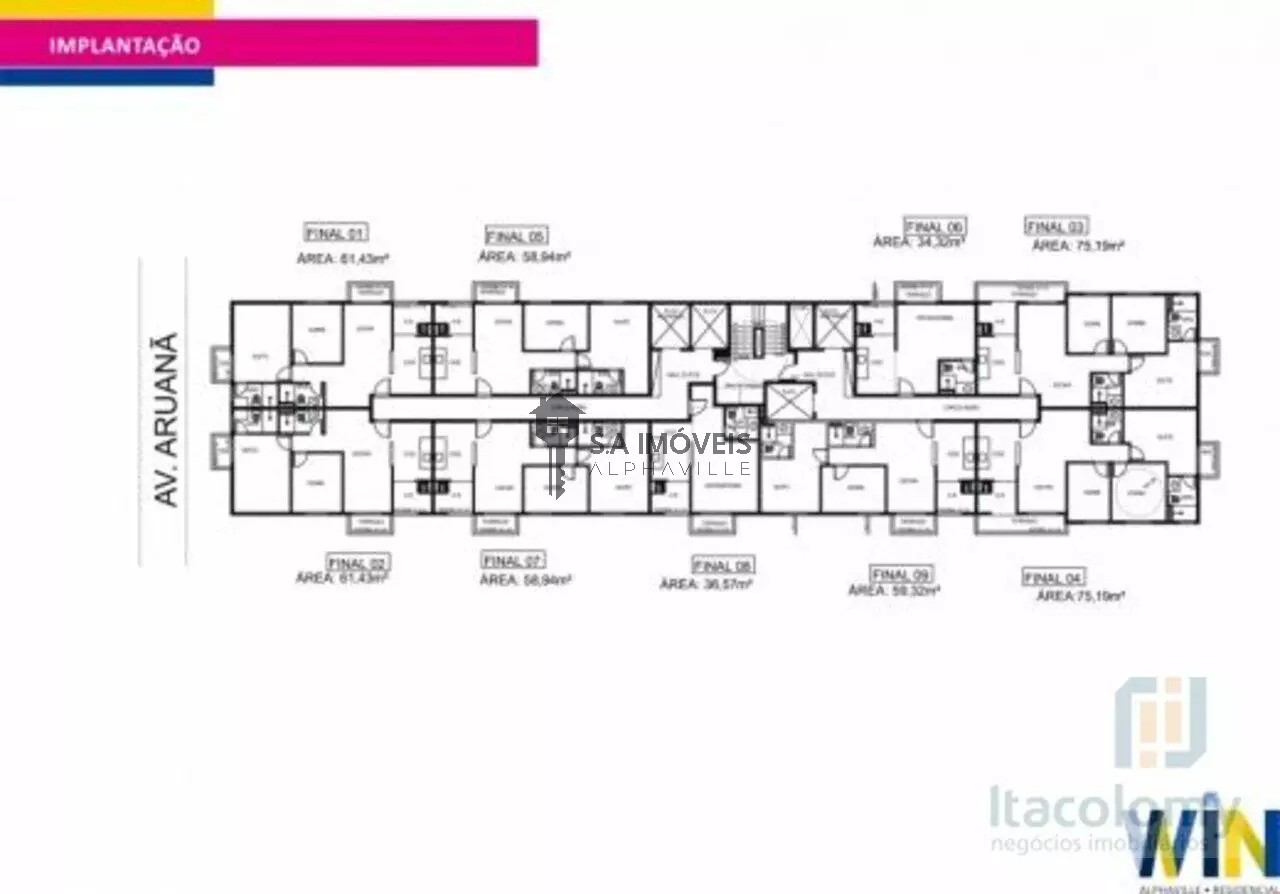 Apartamento à venda no Win, 38 m² – Tamboré, Barueri – Cód. 78400522 — imagem 14