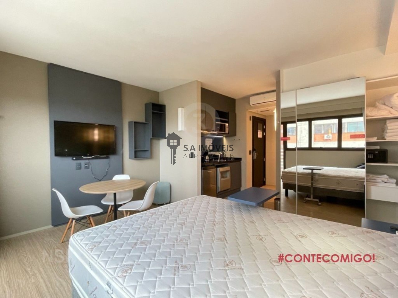 Apartamento para locação em Alphaville Centro Industrial e Empresarial/Alphaville., 29 m² – Barueri – Cód. 78367471 — imagem 1