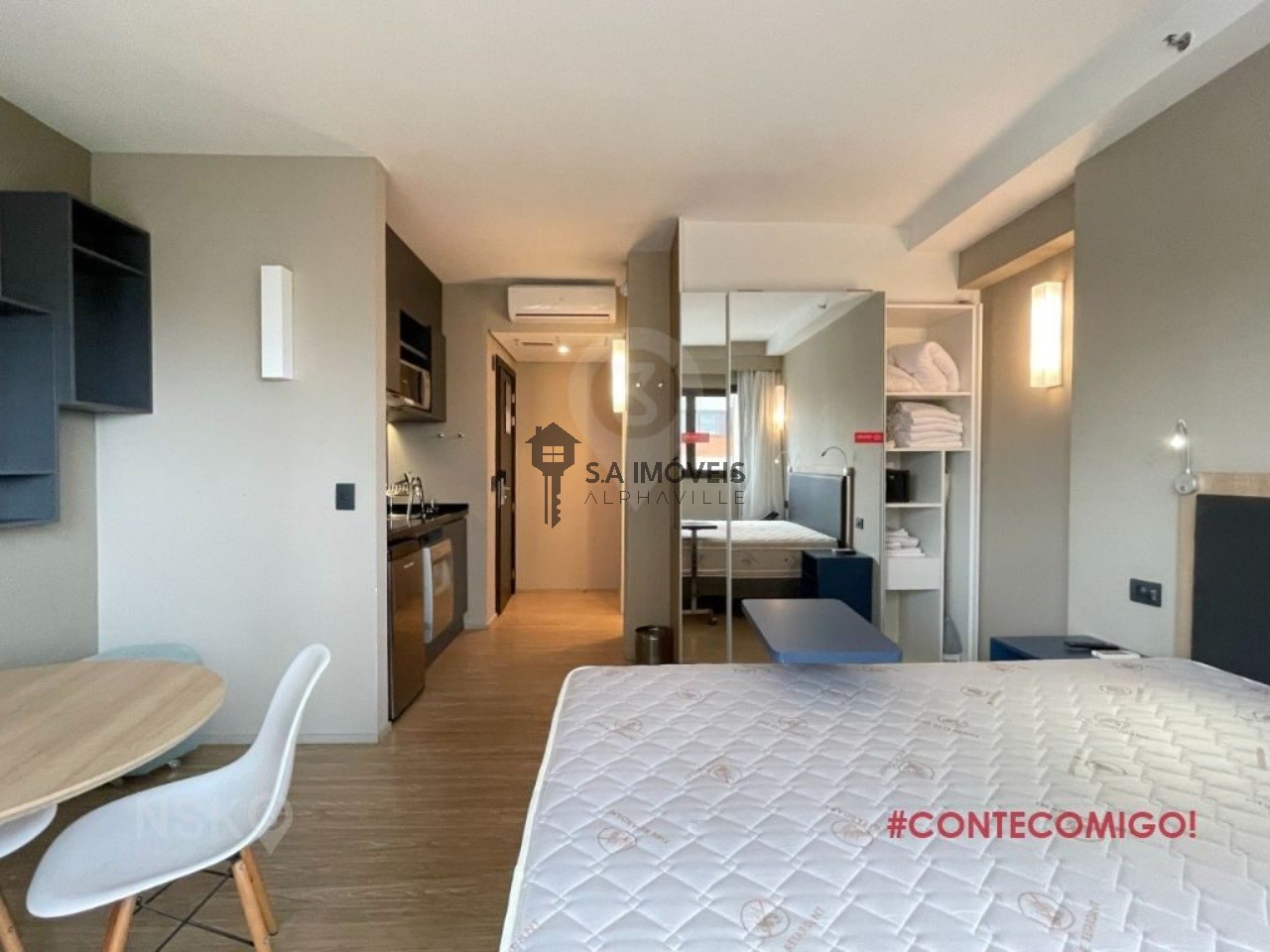 Apartamento para locação em Alphaville Centro Industrial e Empresarial/Alphaville., 29 m² – Barueri – Cód. 78367471 — imagem 2