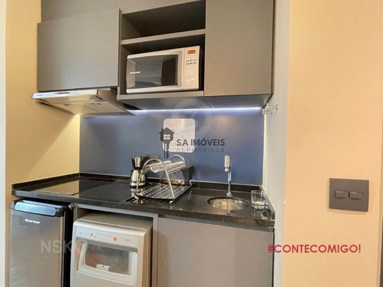 Apartamento para locação em Alphaville Centro Industrial e Empresarial/Alphaville., 29 m² – Barueri – Cód. 78367471 — imagem 9