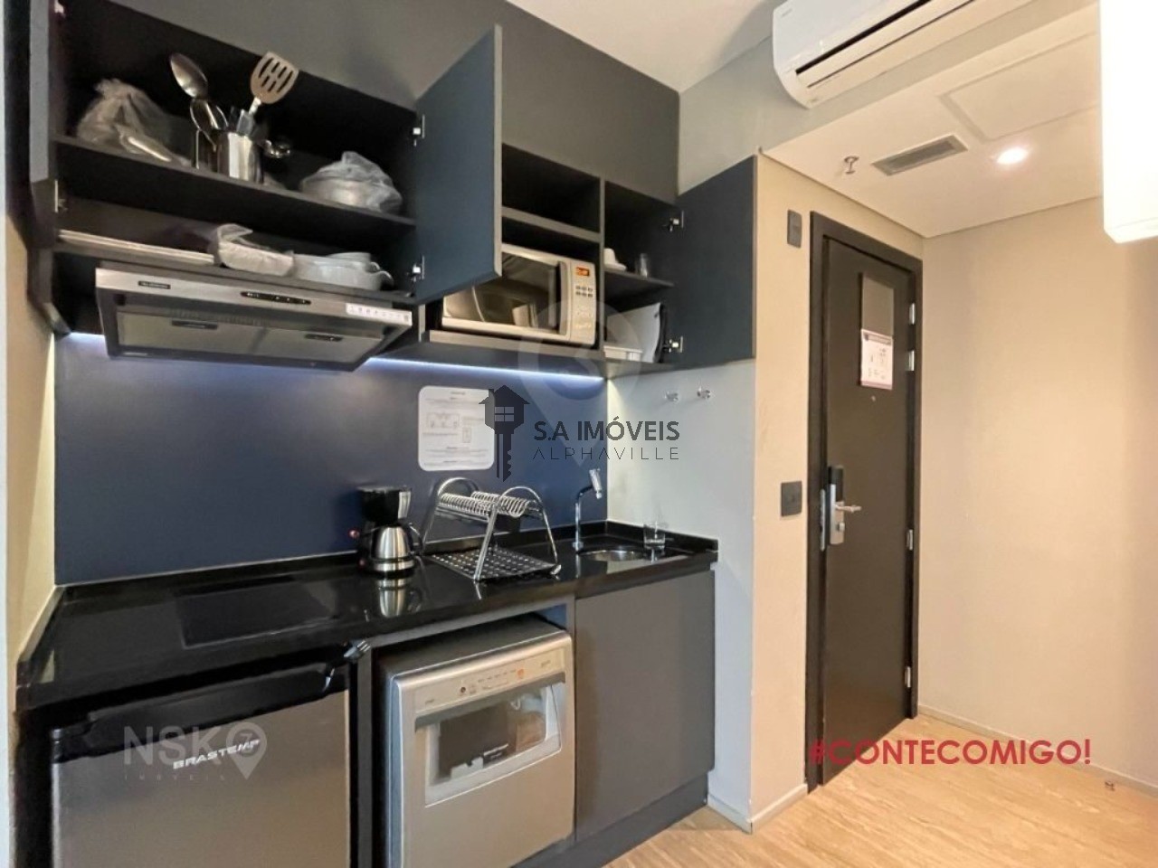 Apartamento para locação em Alphaville Centro Industrial e Empresarial/Alphaville., 29 m² – Barueri – Cód. 78367471 — imagem 8