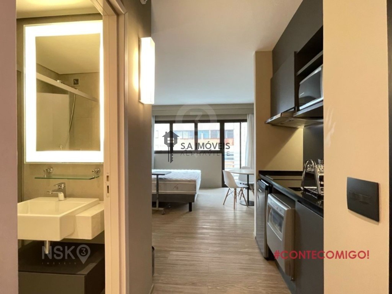 Apartamento para locação em Alphaville Centro Industrial e Empresarial/Alphaville., 29 m² – Barueri – Cód. 78367471 — imagem 6