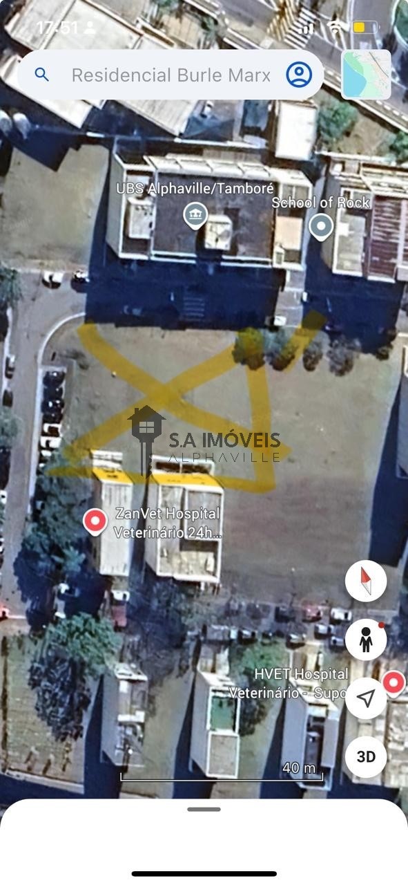 Terreno para locação no Burle Marx, 300 m² – Alphaville, Santana de Parnaíba – Cód. 78609318 — imagem 1