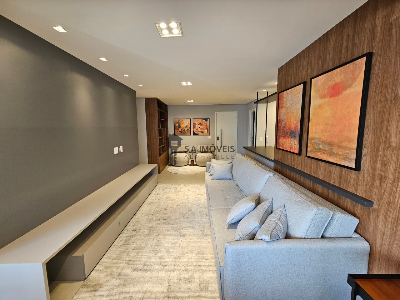 Apartamento para locação no Level, 123 m² – Sítio Tamboré Alphaville, Barueri – Cód. 78730309 — imagem 3