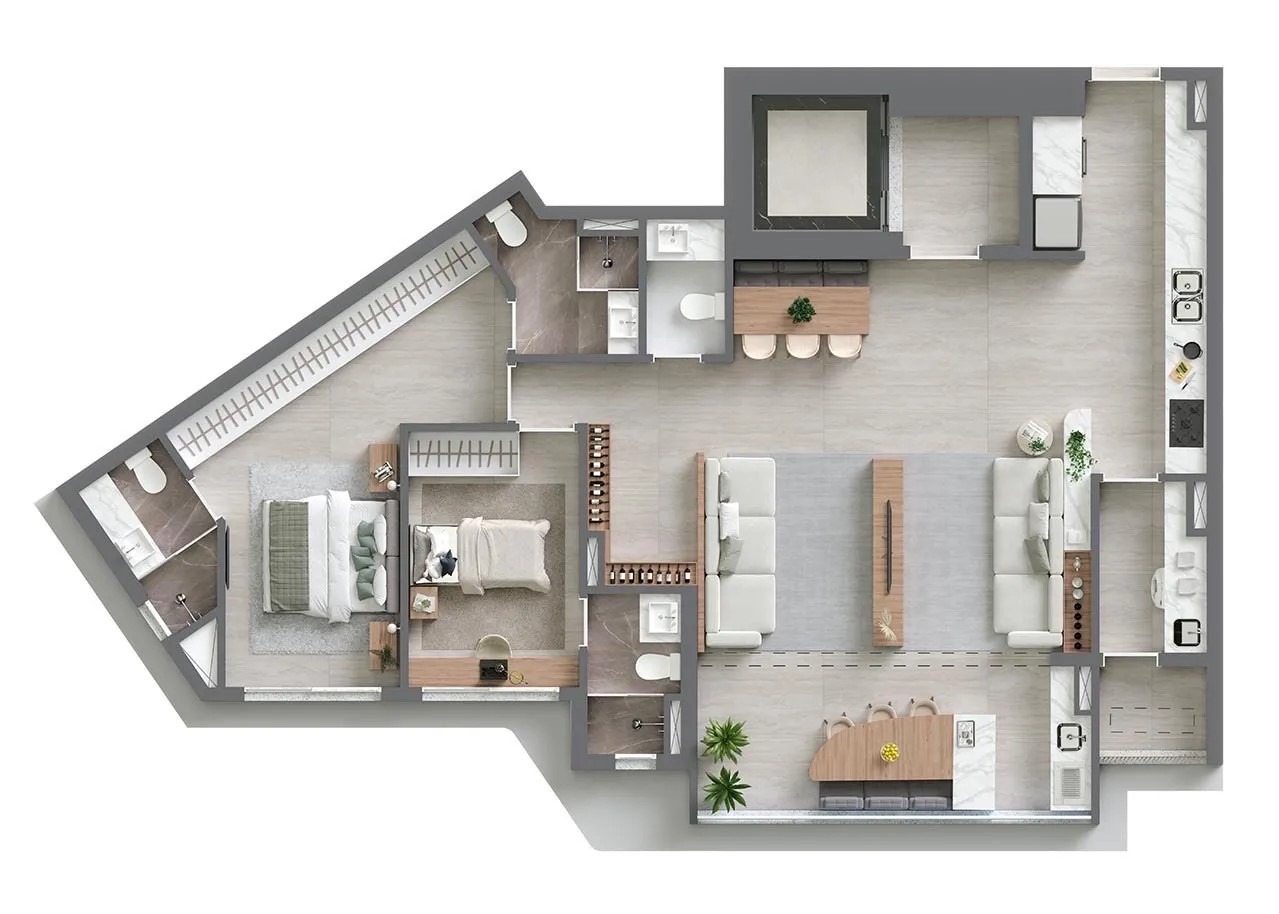 Apartamento à venda em Alphagran Alphaville, 126 m² – Barueri – Cód. 78966682 — imagem 20