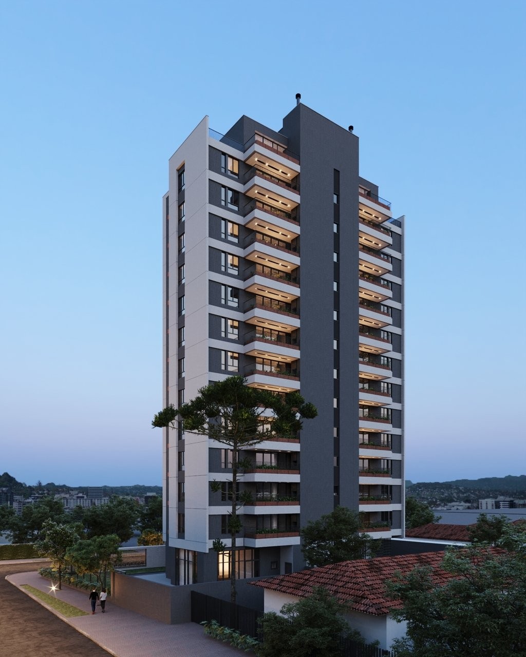 Apartamento à venda com uma excelente vista para SJP/CWB, São