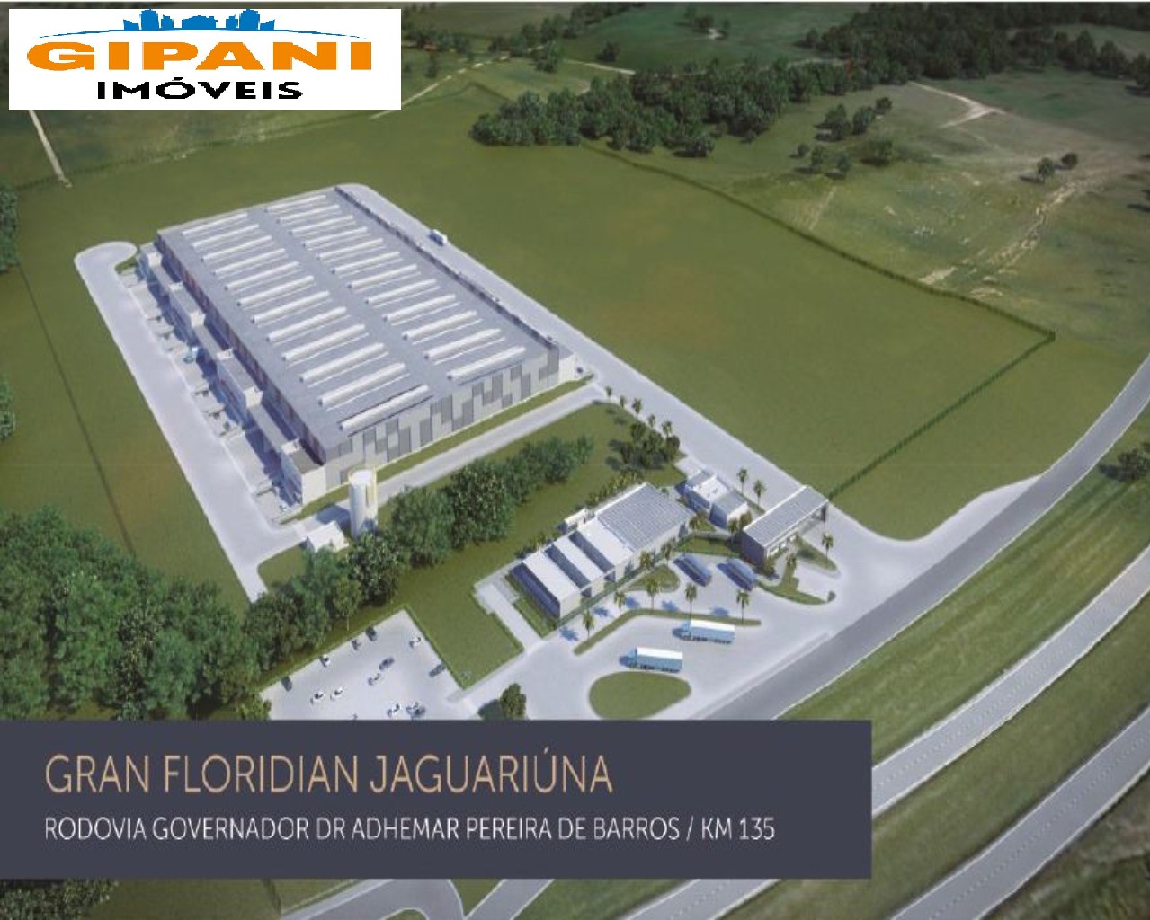 Jaguariúna Industrial Park - Condomínio de Galpões - SP