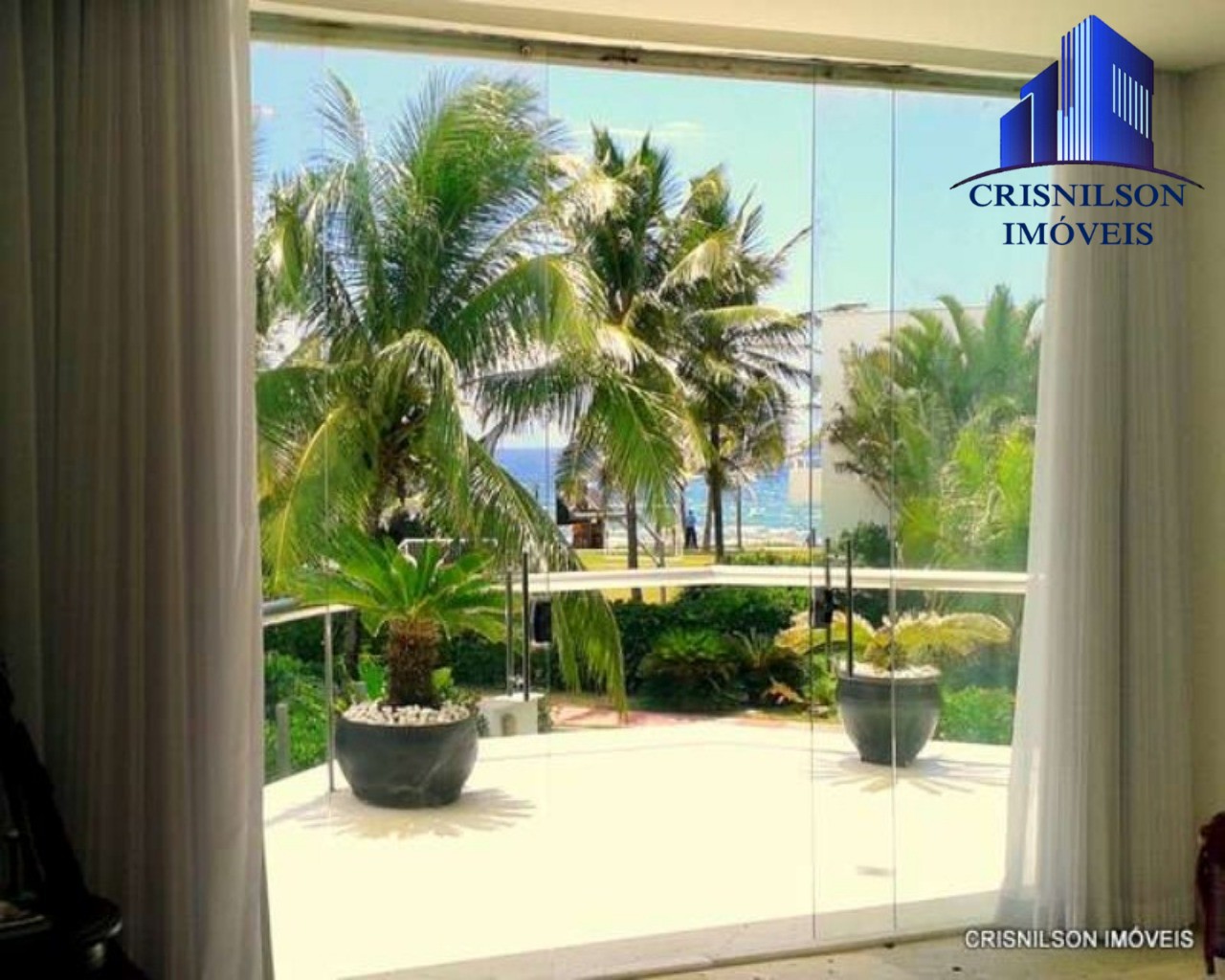 CASA Á VENDA CONDOMÍNIO PORTO BUSCA VIDA RESORT, 4 SUÍTES, FRENTE AO MAR!