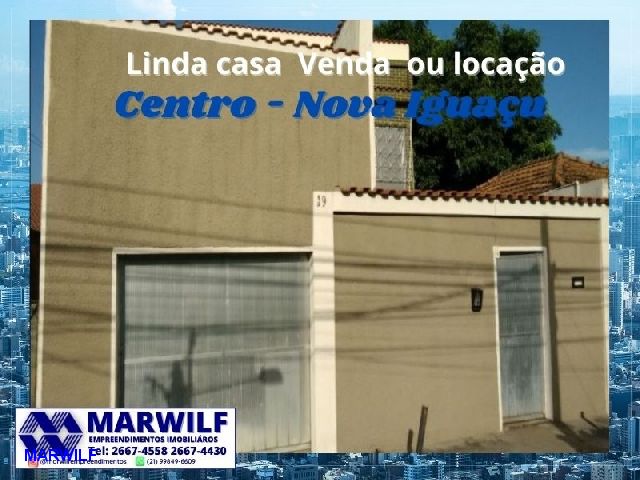 Casa de rua para Locação 3 Quartos, 2 Vagas, 150M², Moqueta, Nova Iguaçu -  RJ - Elite Imobiliária Nova Iguaçu
