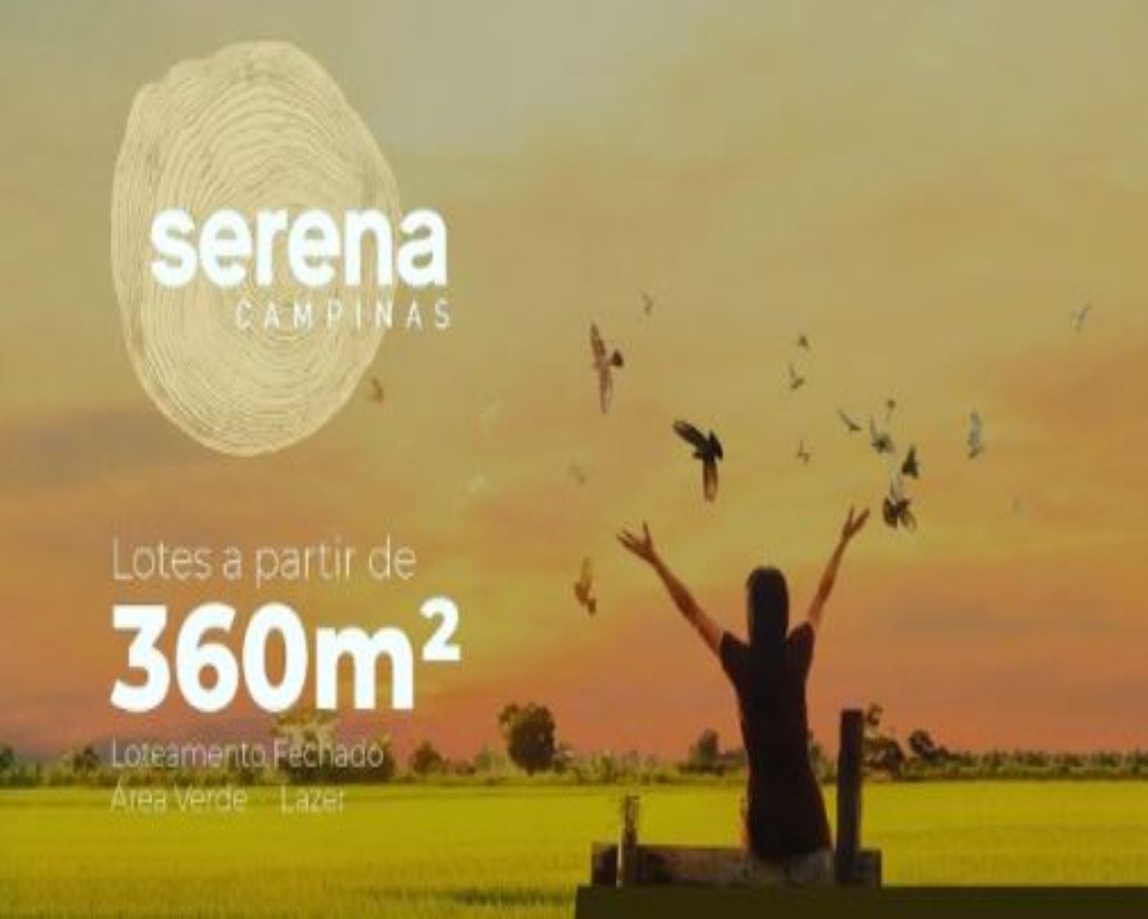 Serena Campinas  Lotes de 360m² na melhor região de Campinas