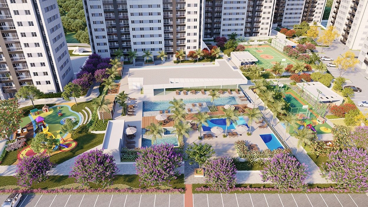 Reserva Parque Clube 2 Quartos 2 Vagas 67m² em Águas Claras Lazer