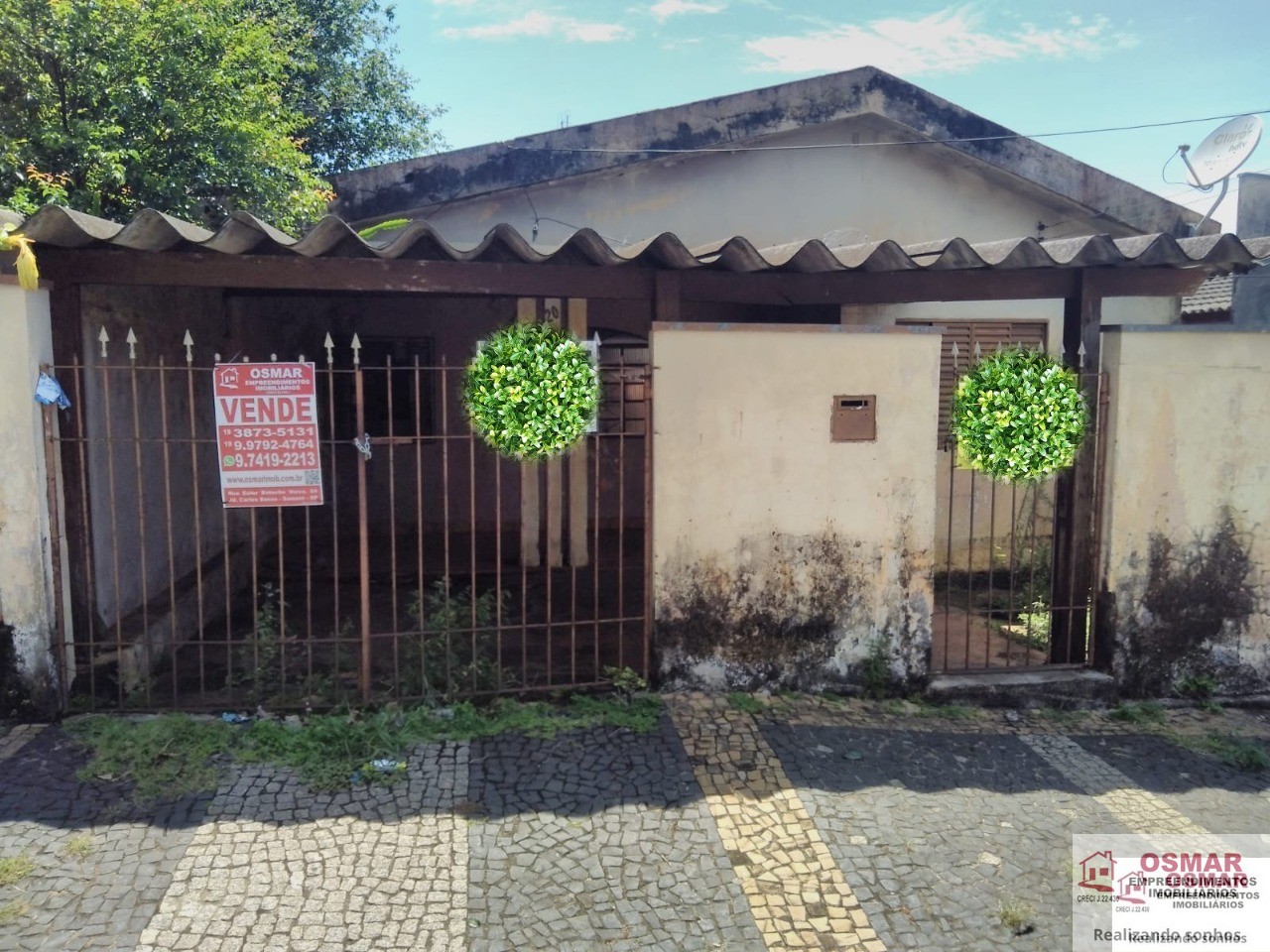 Salões, áreas e casas para alugar Jardim das Palmeiras, Sumaré - SP -  Eldorado Imóveis